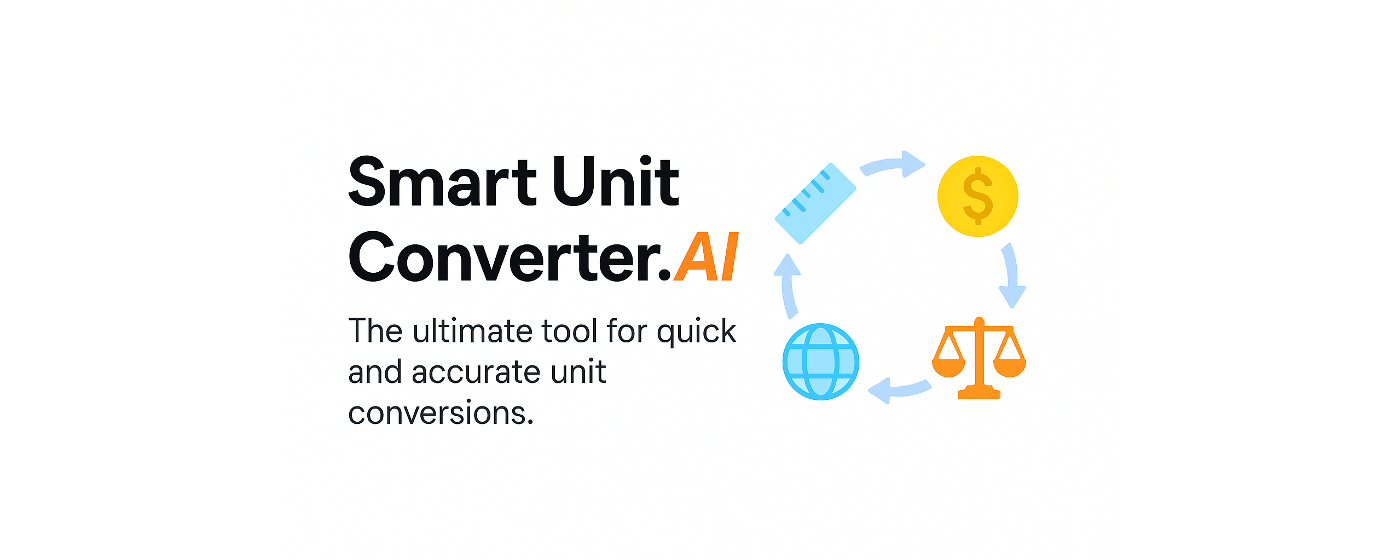Smart Unit Converter.AI for quick and accurate unit conversions